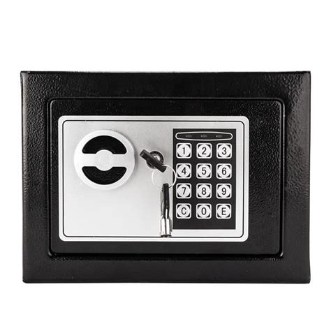 17e what is a steel plate safe box|Electronic Password Steel Safe Box Black Home Security .